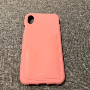 Pela pink wallet iPhone XR case